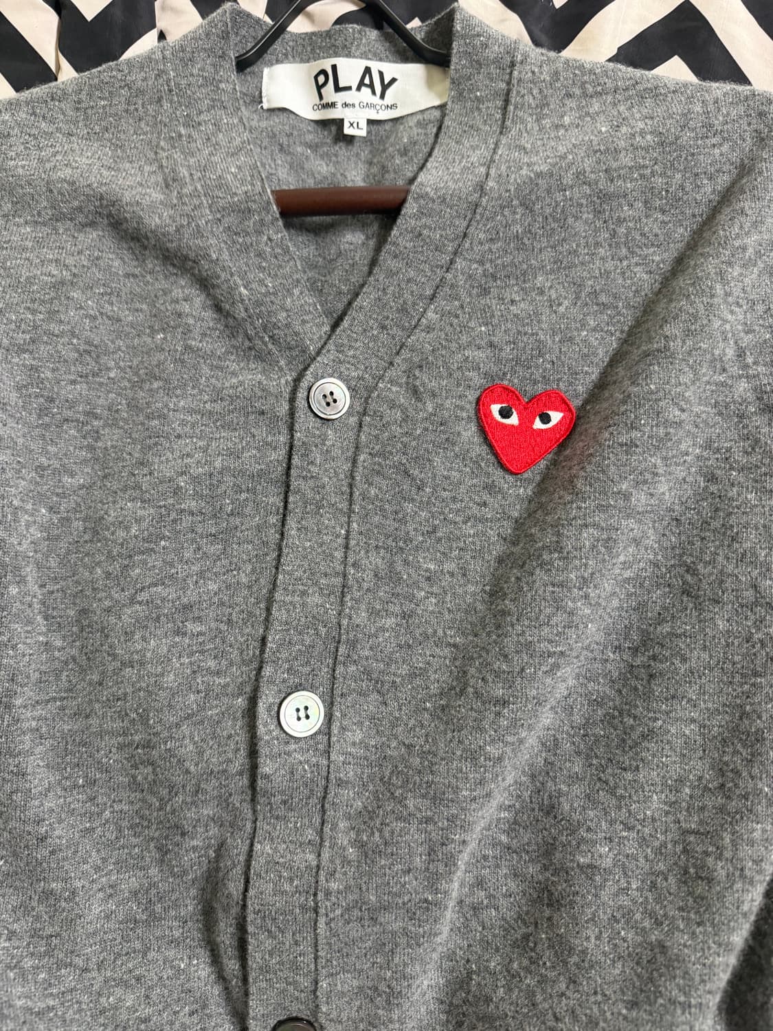 꼼데가르송 가디건 xl 상품이미지3