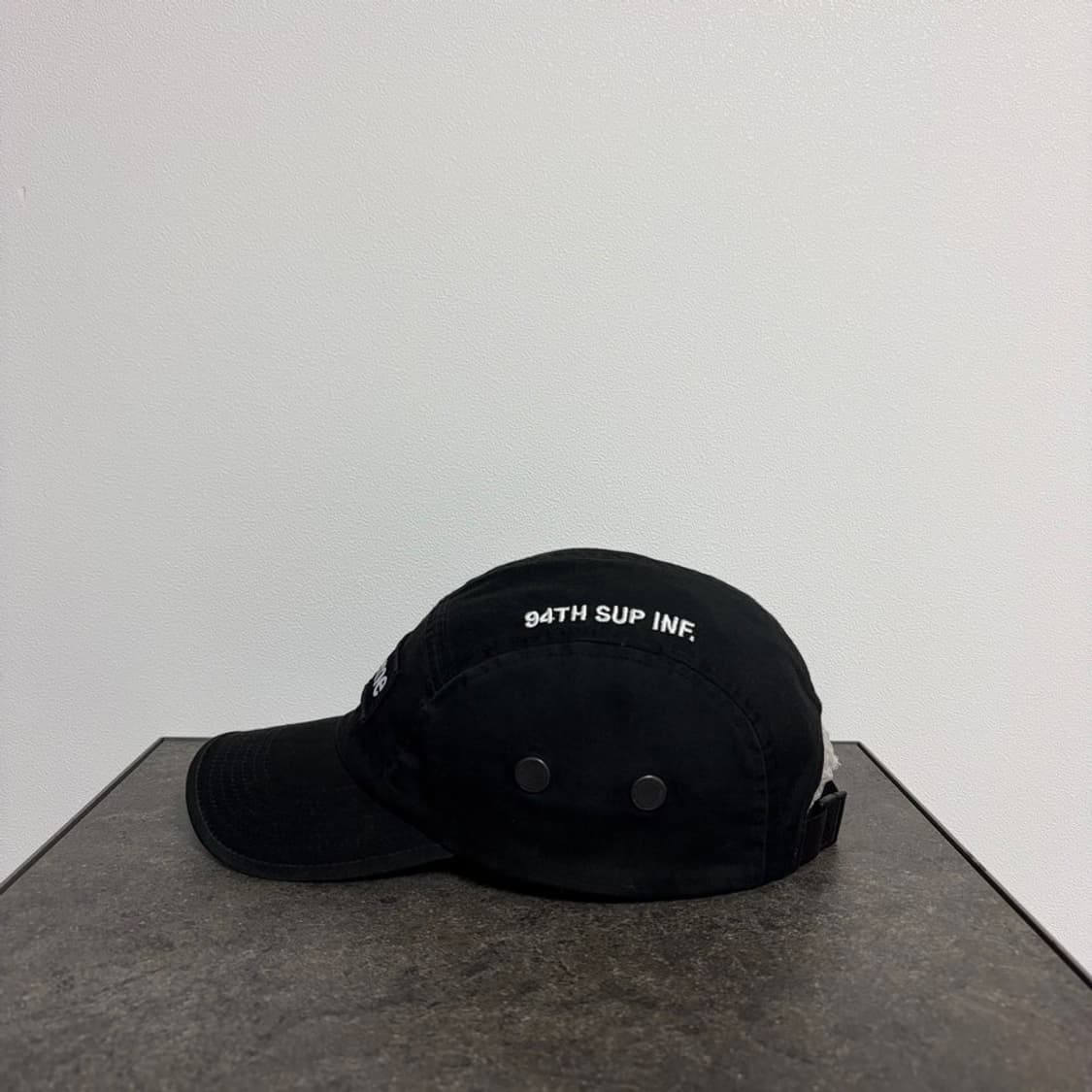 (OS) 슈프림 박스로고 캠프캡 모자 21fw 밀리터리 블랙 상품이미지2