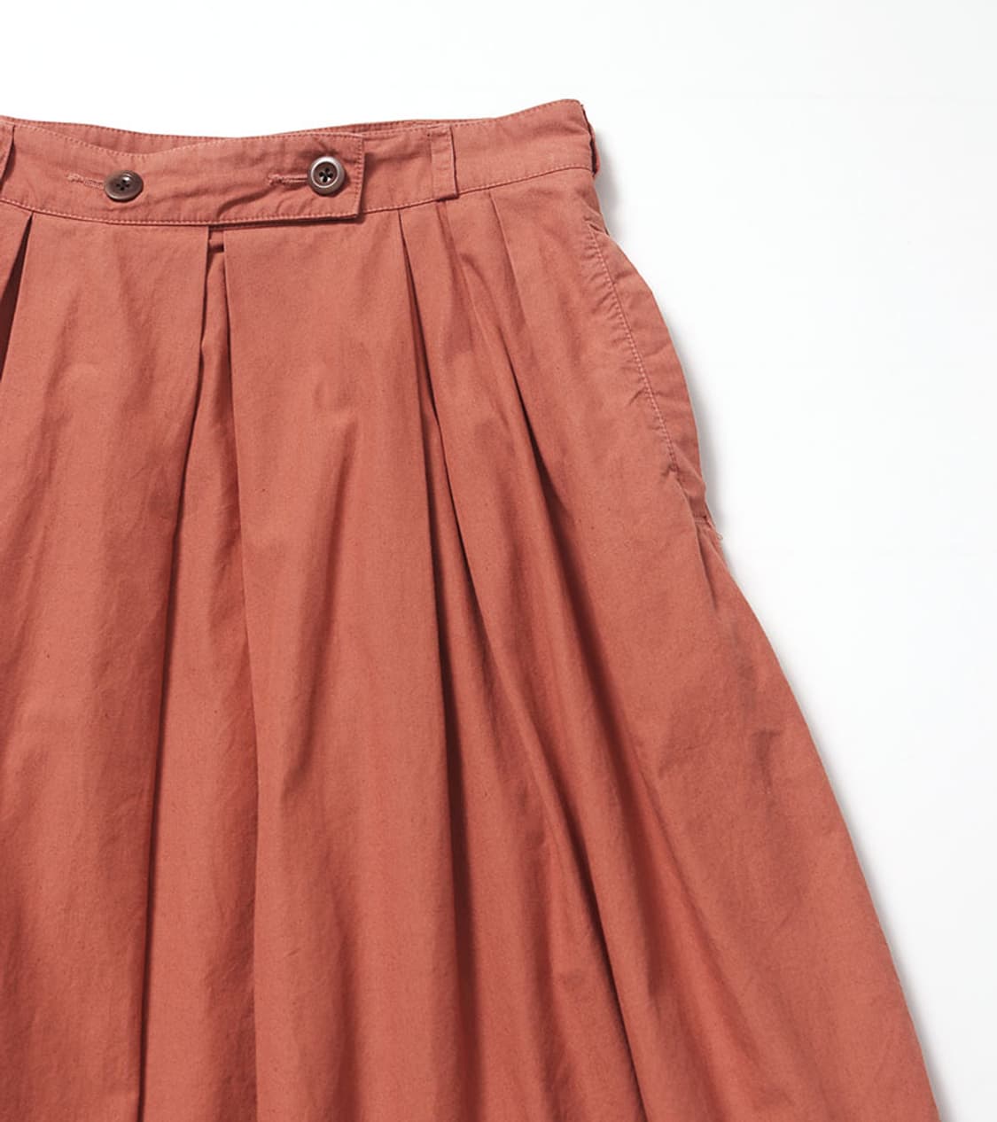 MHL. - NATURAL DYE POPLIN SKIRT 상품이미지5