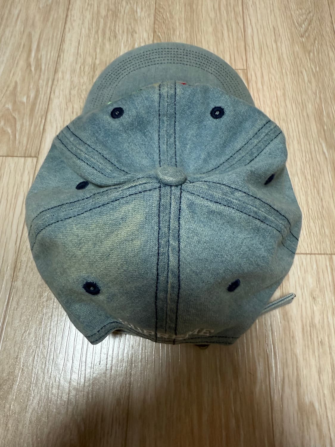 Supreme 데님 캡 상품이미지4