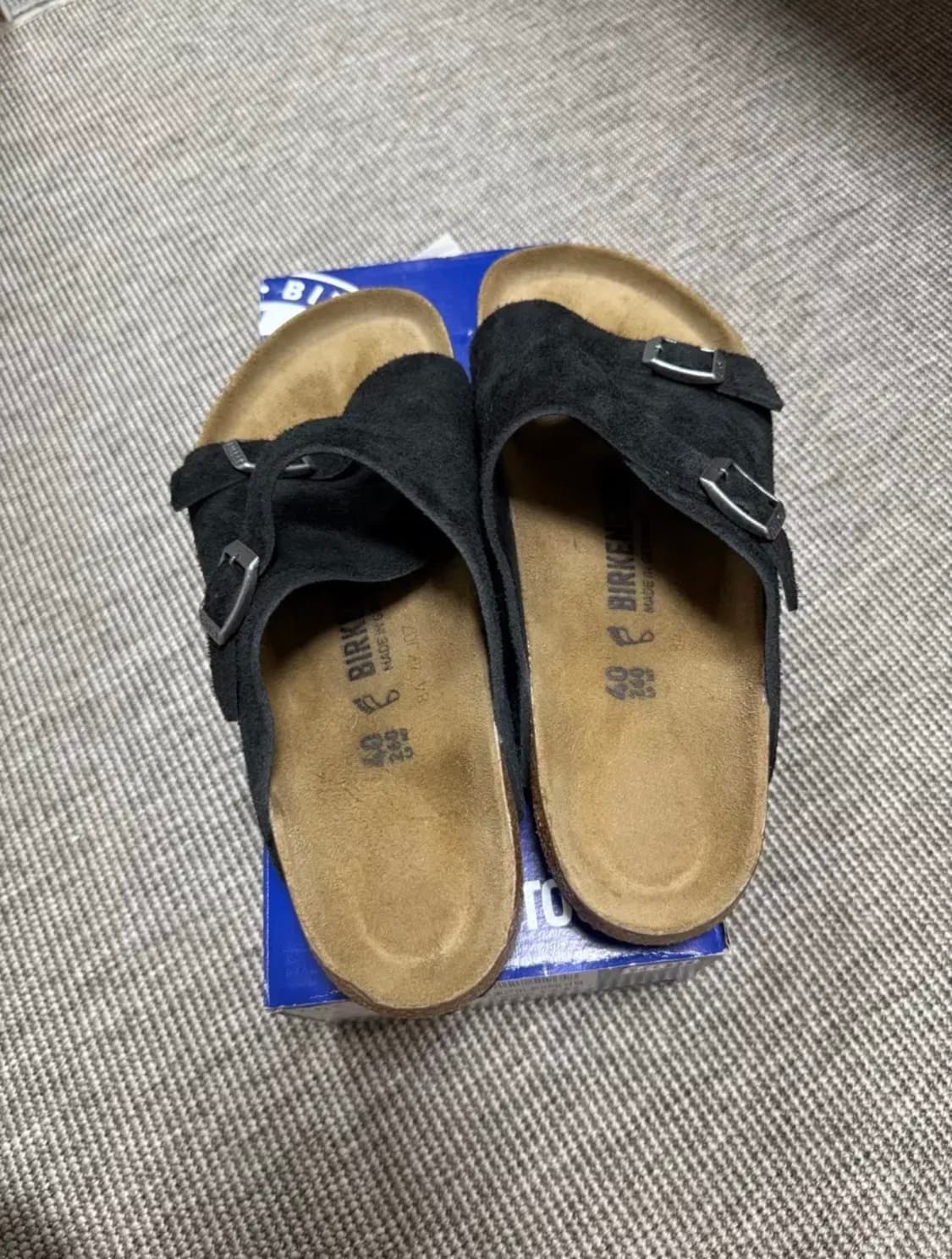 버켄스탁 취리히 블랙 (40) 상품이미지3
