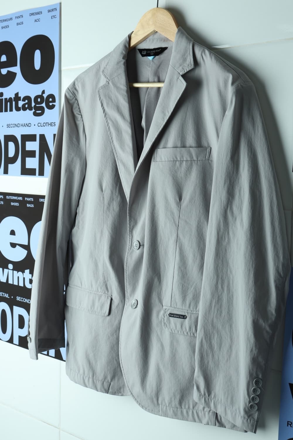 (XL-2XL) 이동수 집업 바람막이 점퍼자켓 테일러 정장-H32698 상품이미지1