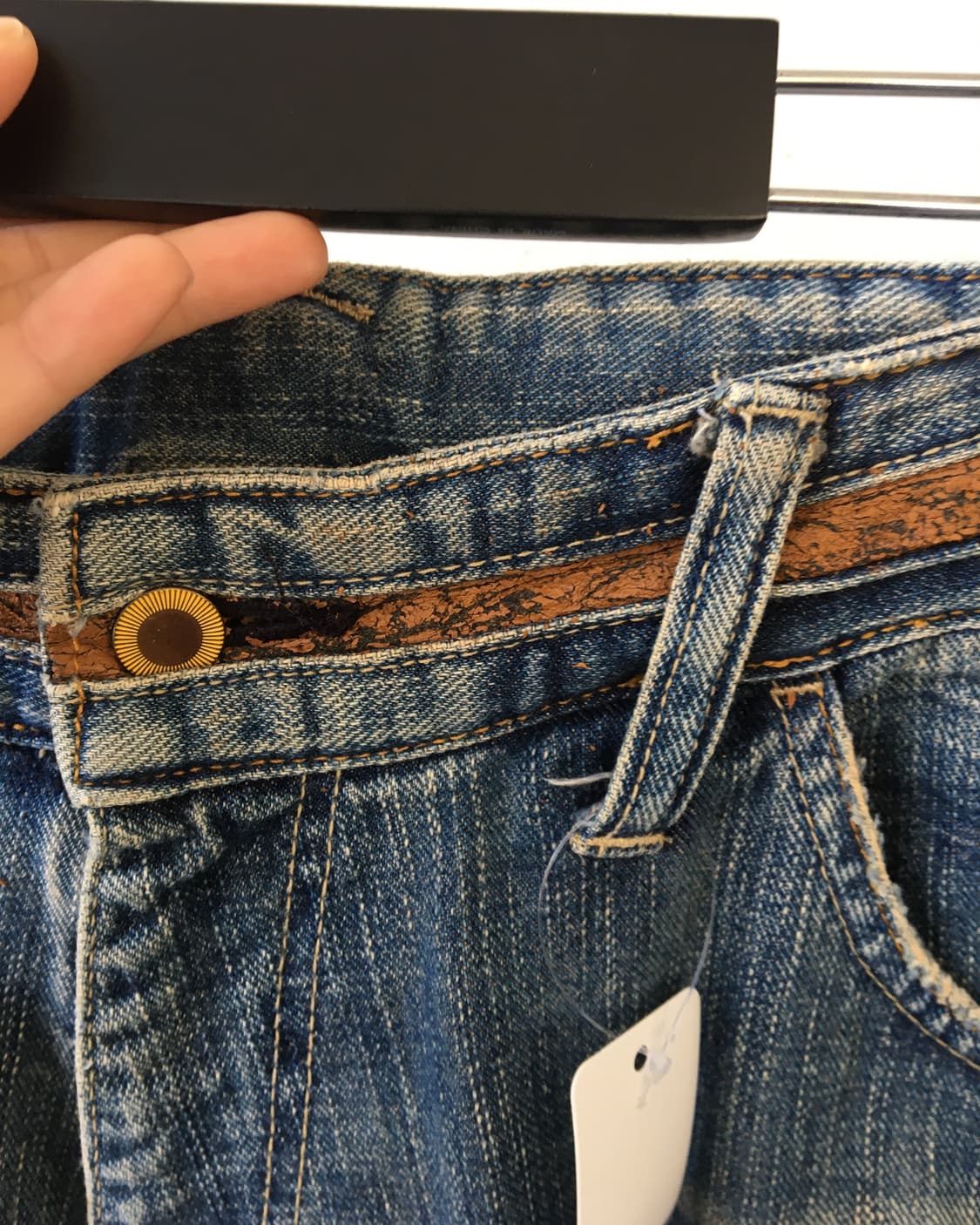 Back point denim pants 상품이미지6