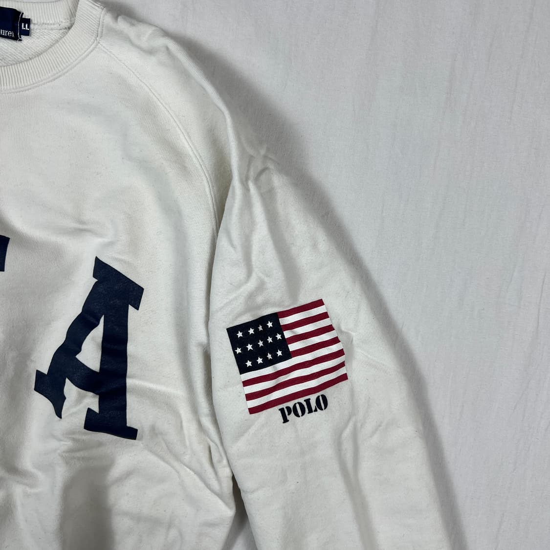 90‘s 폴로랄프로렌 og usa 성조기 맨투맨 상품이미지3