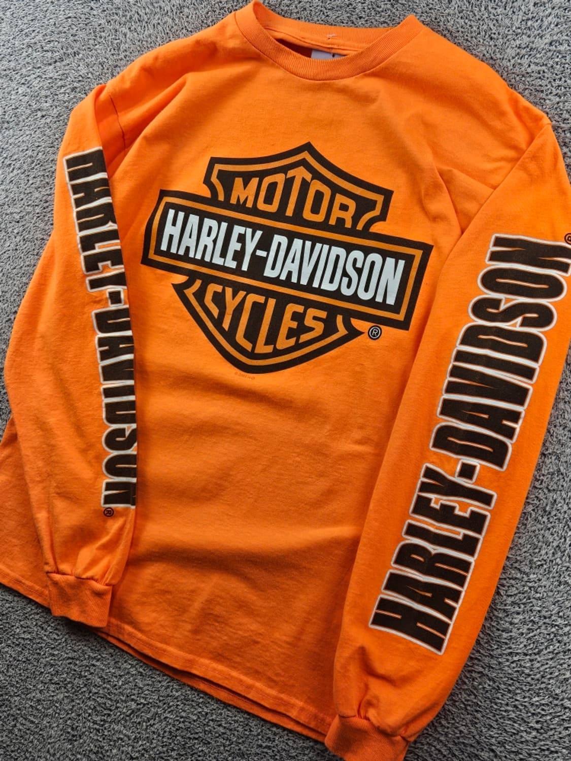 할리데이비슨 바 앤 실드 스펠아웃 롱 슬리브 (L추정) / 11523 상품이미지4