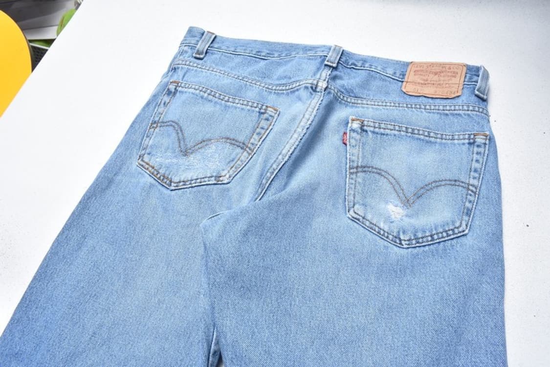 00S 리바이스 517 부츠컷 청바지 커스텀 데님팬츠 36 N0920 상품이미지3
