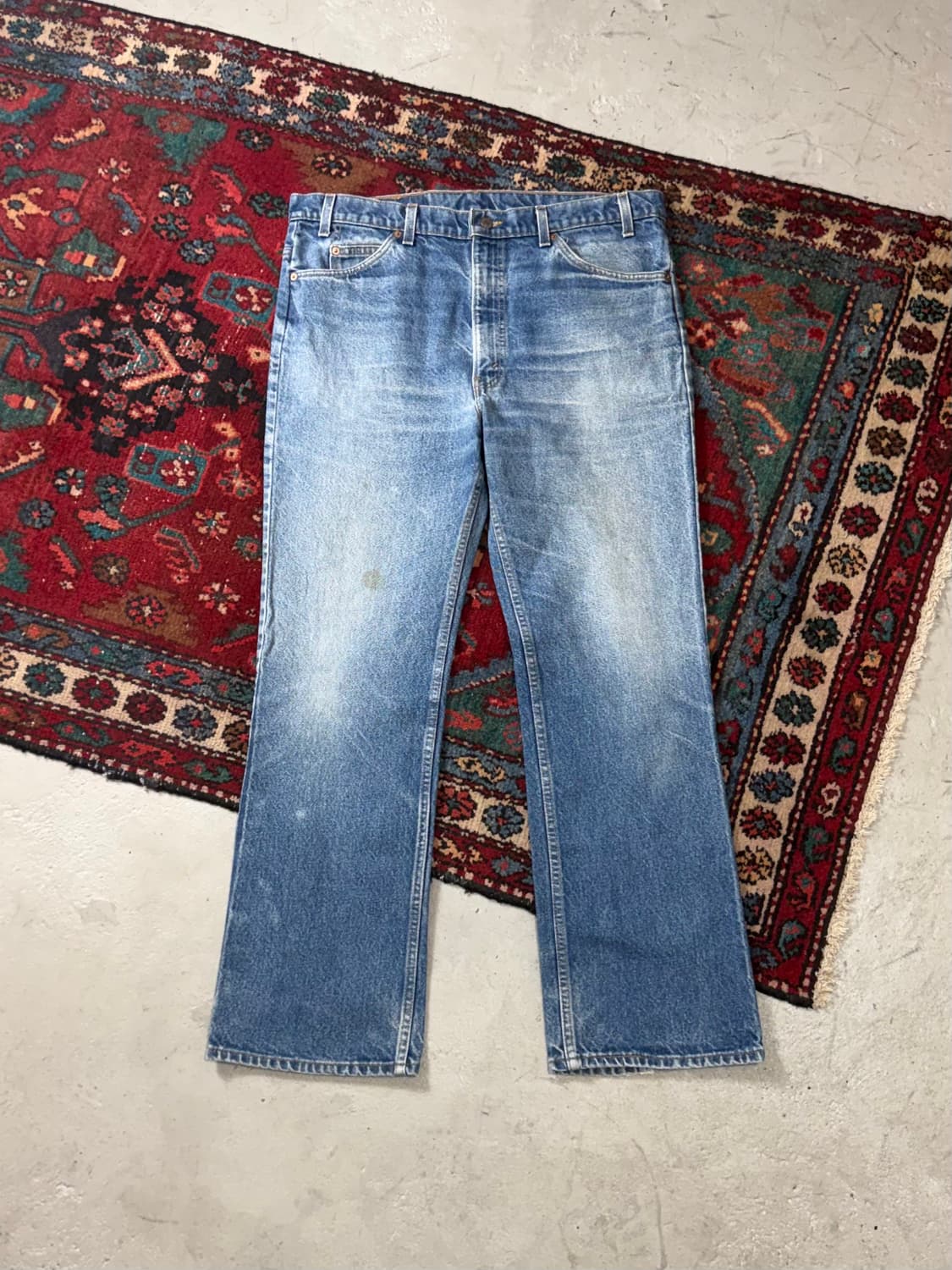 90's USA 빈티지 리바이스 517 오렌지탭 부츠컷 상품이미지1