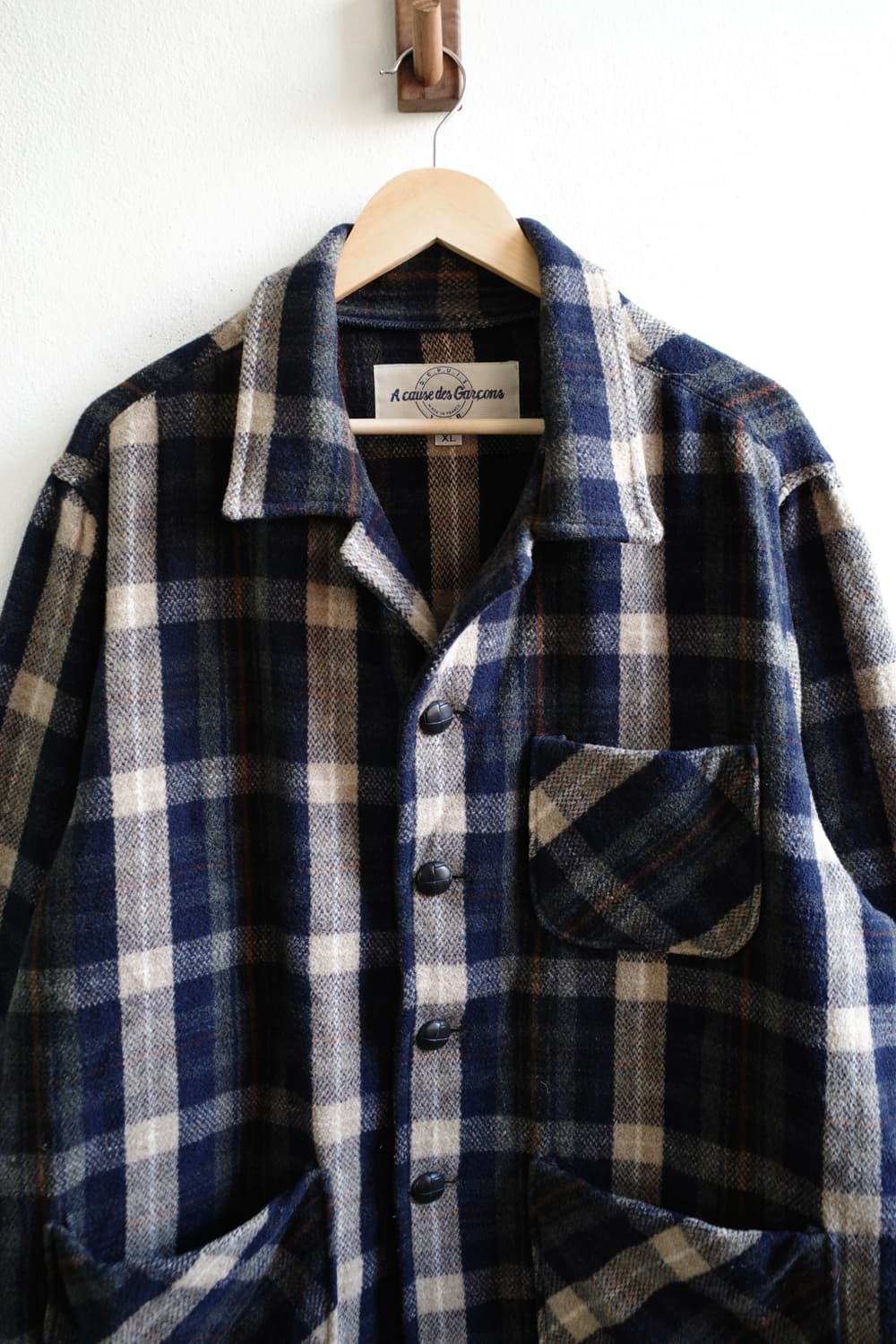 어 코우즈 데 가르송 울 자켓 상품이미지4