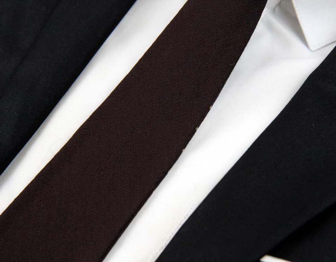 밀라숀 8.2cm A+등급 양면 울 니트 남자 명품 넥타이 상품이미지8