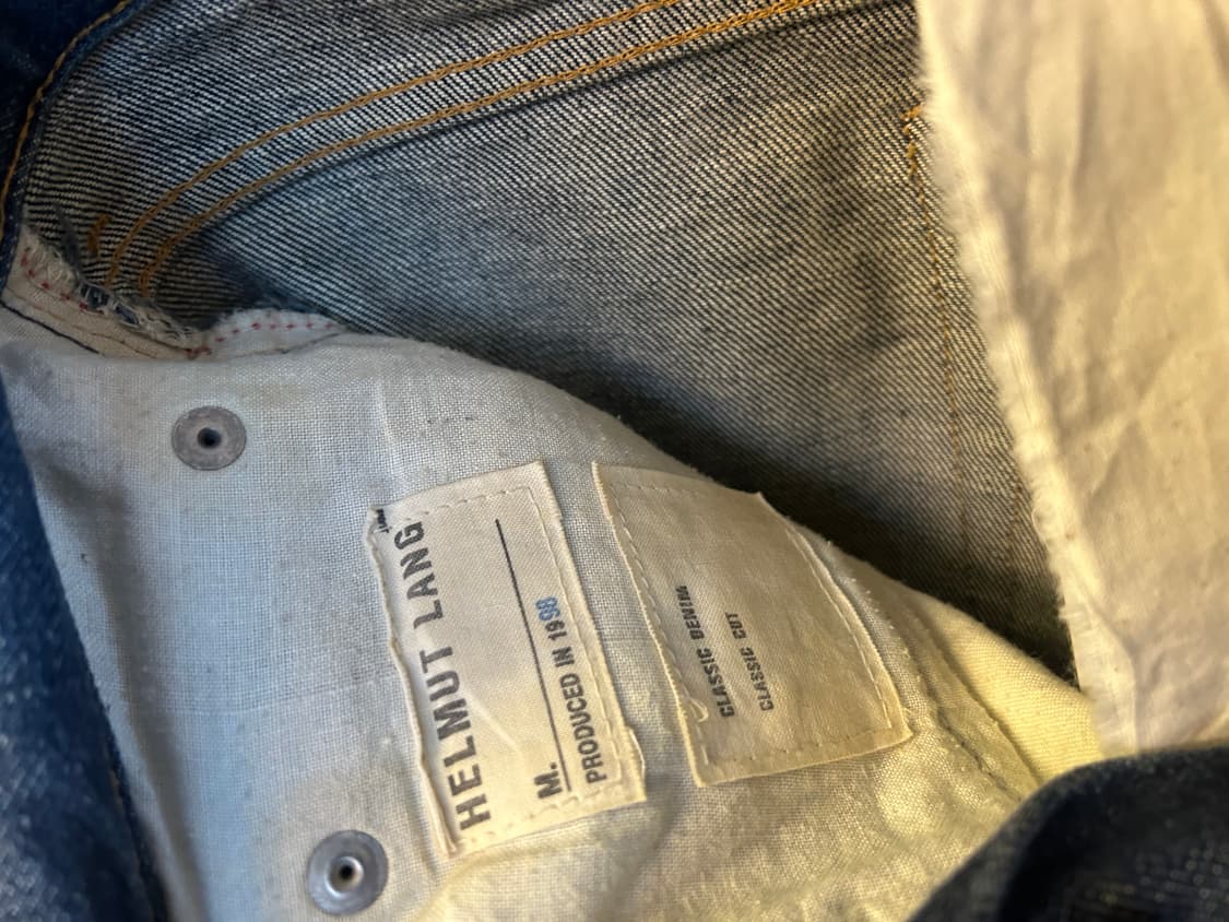 98 HELMUT LANG 클래식컷 데님 상품이미지5