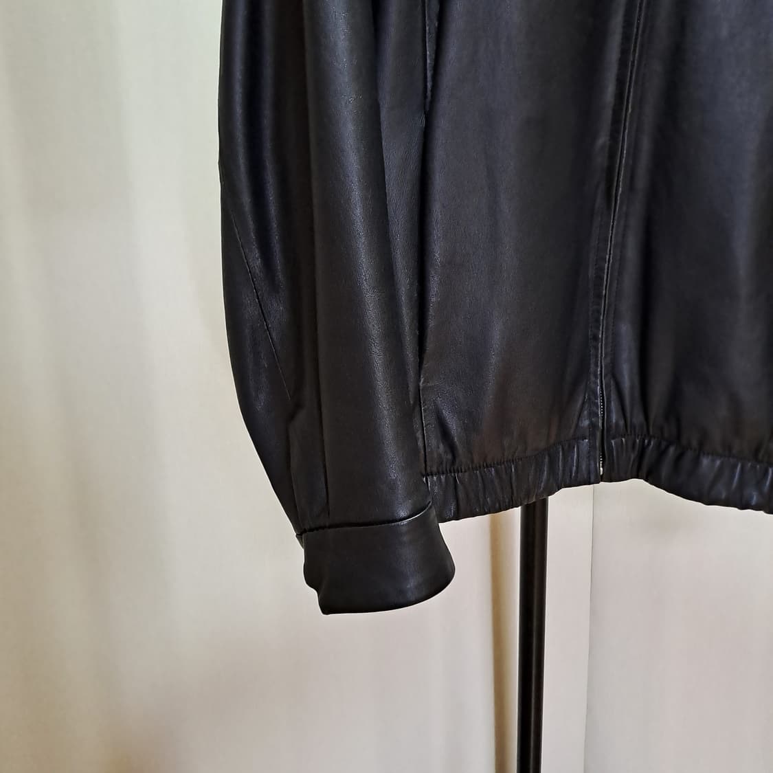 (택포) 앤드지 카라넥 오버핏 양가죽 자켓 BLC3LJ1001 B563 상품이미지4