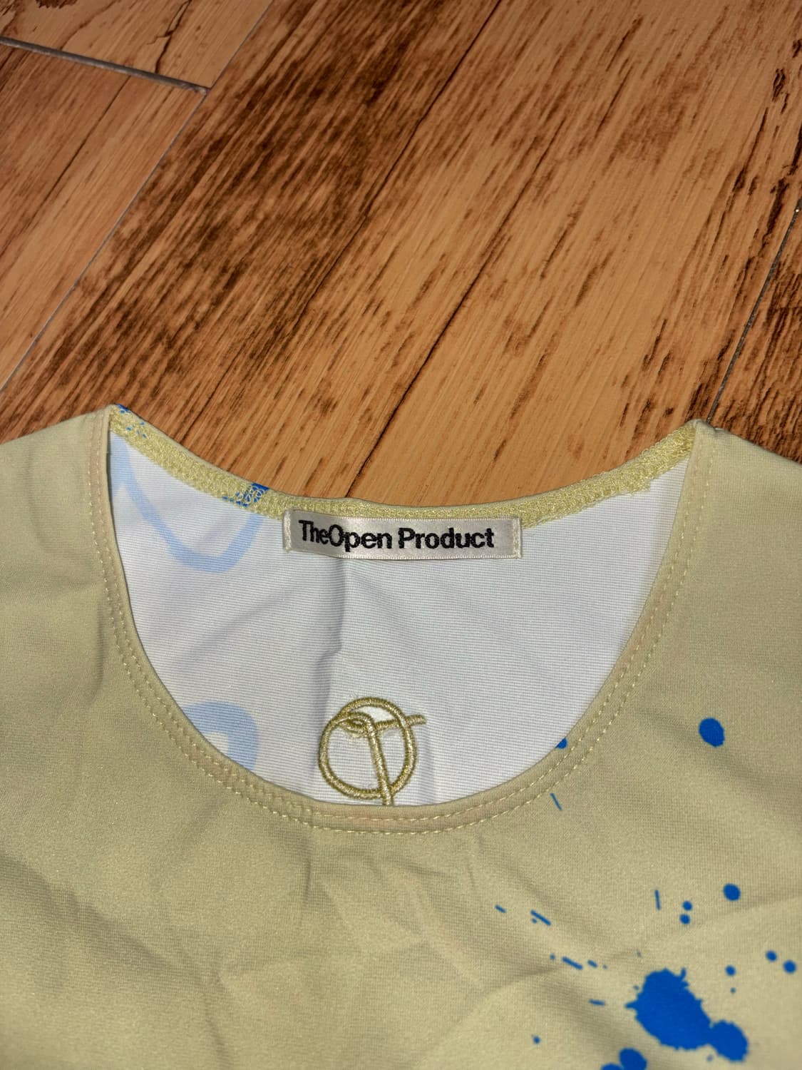 더오픈프로덕트 openyy 플라워 베이비 반팔티 상품이미지3