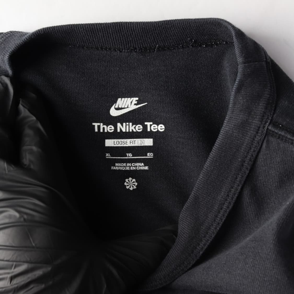나이키 센터 스우시 자수 로고 루즈핏 티셔츠 XL 상품이미지5