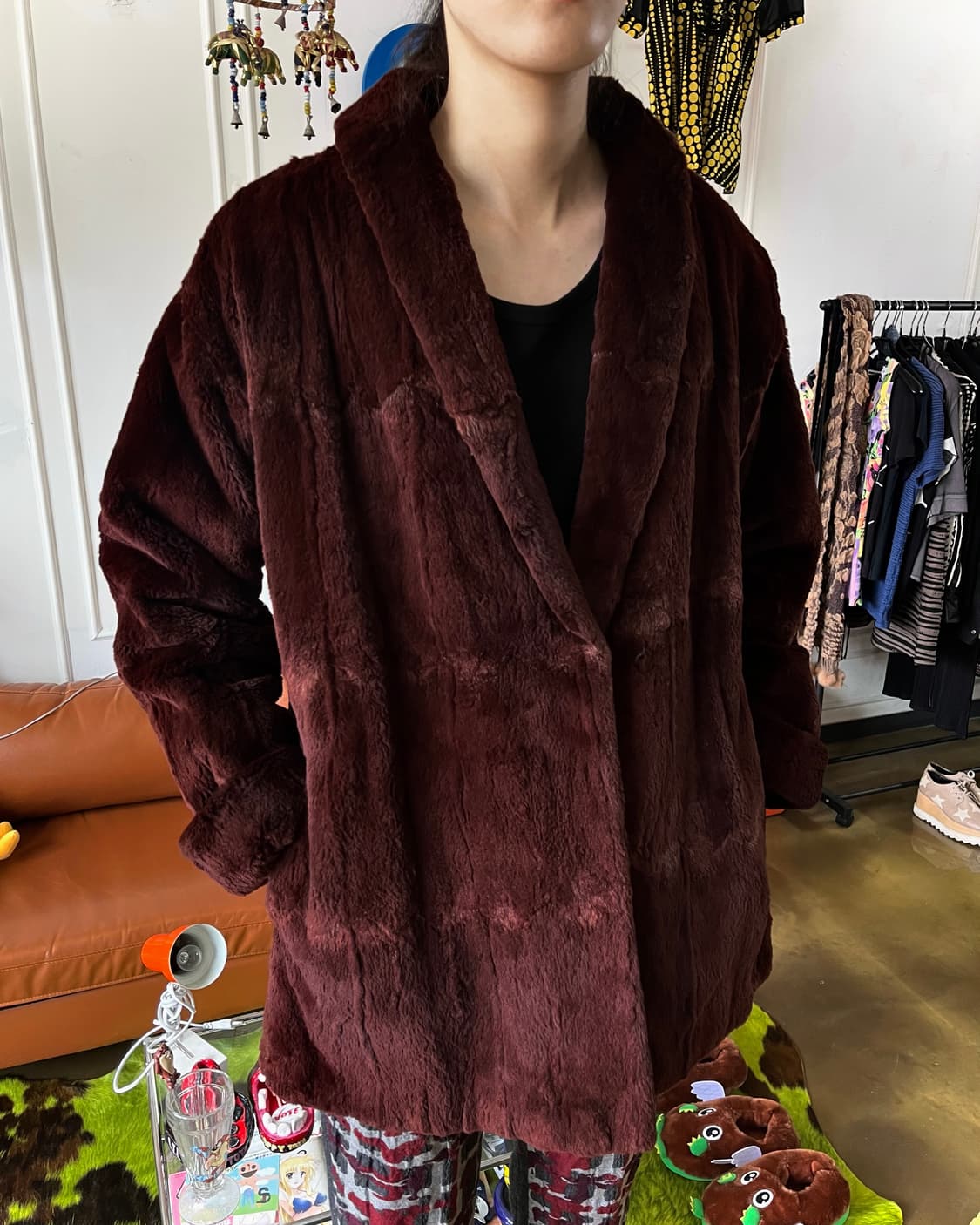 Old C.K Japanese Real Rabbit Fur Jacket 상품이미지2