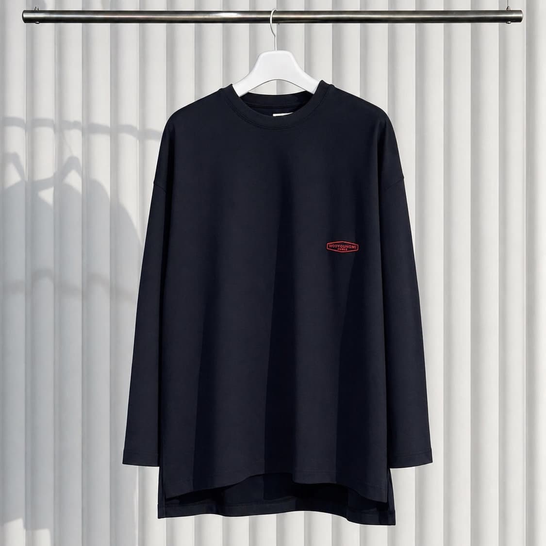(54) 25SS 우영미 백로고 롱슬리브 티셔츠 상품이미지1