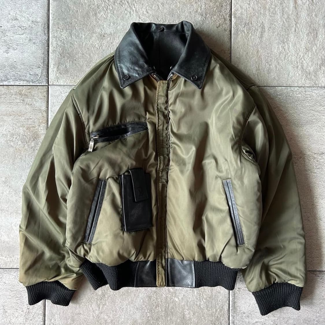 칼카니 양면 레더 자켓 상품이미지2