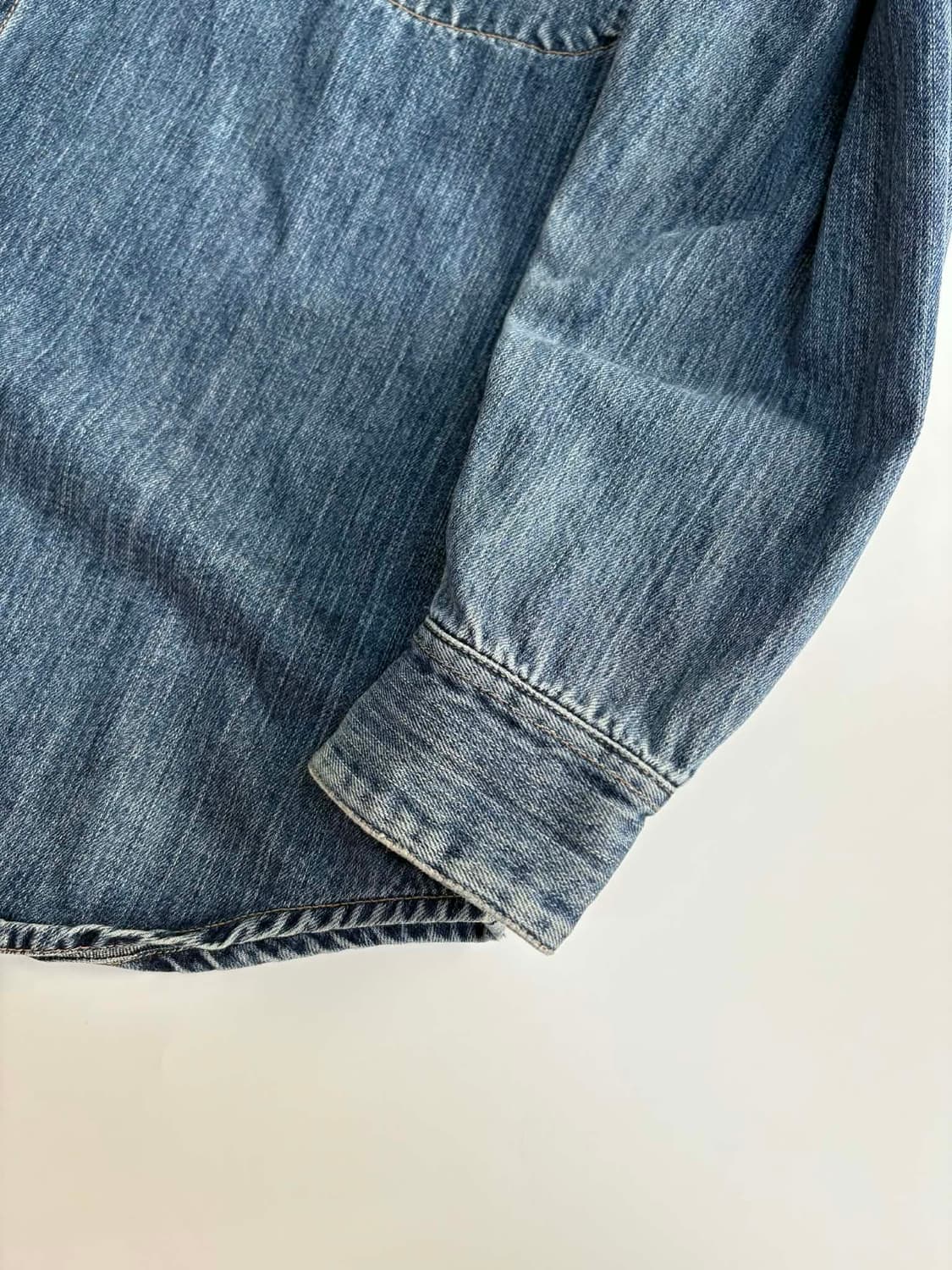 [XL] 칼카니 진스 90s 데님 셔츠 자켓 상품이미지4