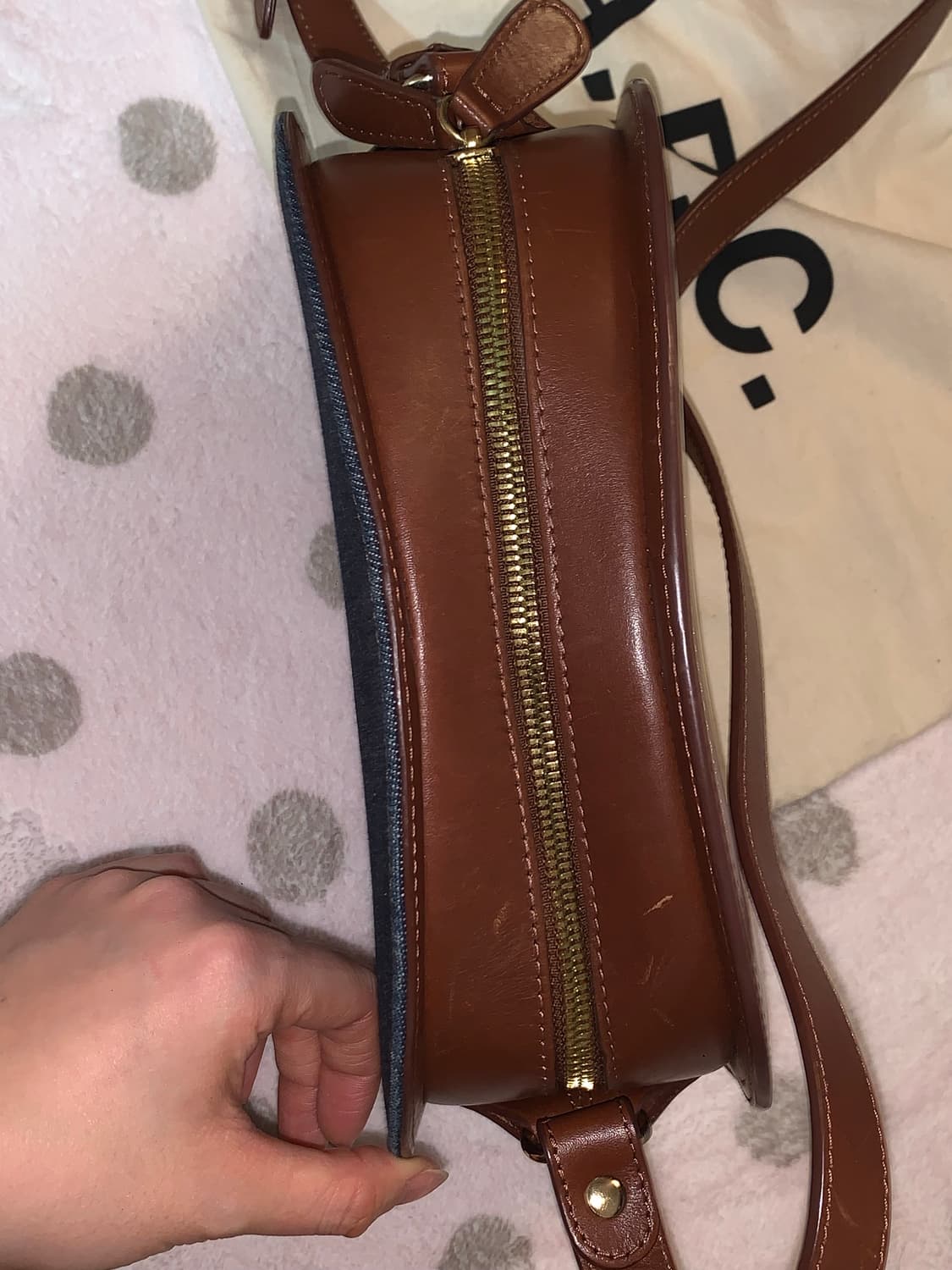 APC 아페쎄 하프문백 데님 상품이미지7