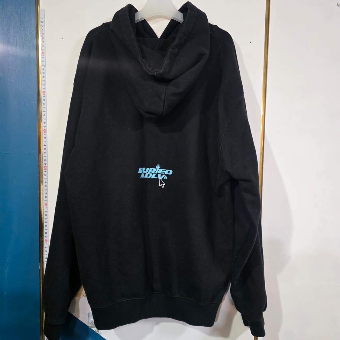 아크메드라비 x 배드얼라이브 콜라보 헤비코튼 블랙 후드티셔츠 2 상품이미지2
