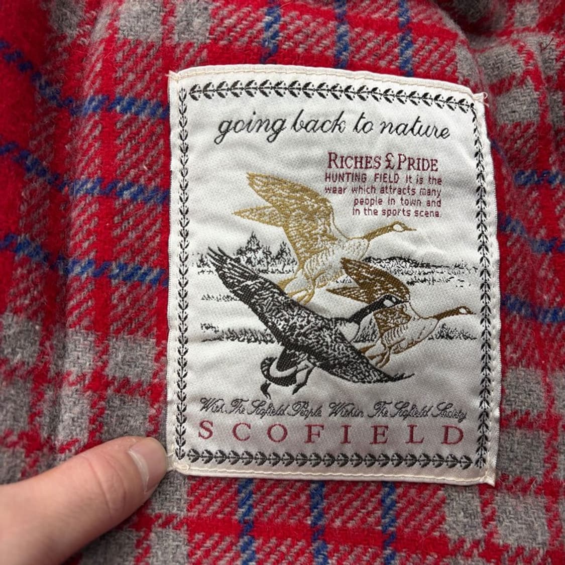 스코필드 잉글랜드 더플 코트 v2164 상품이미지7