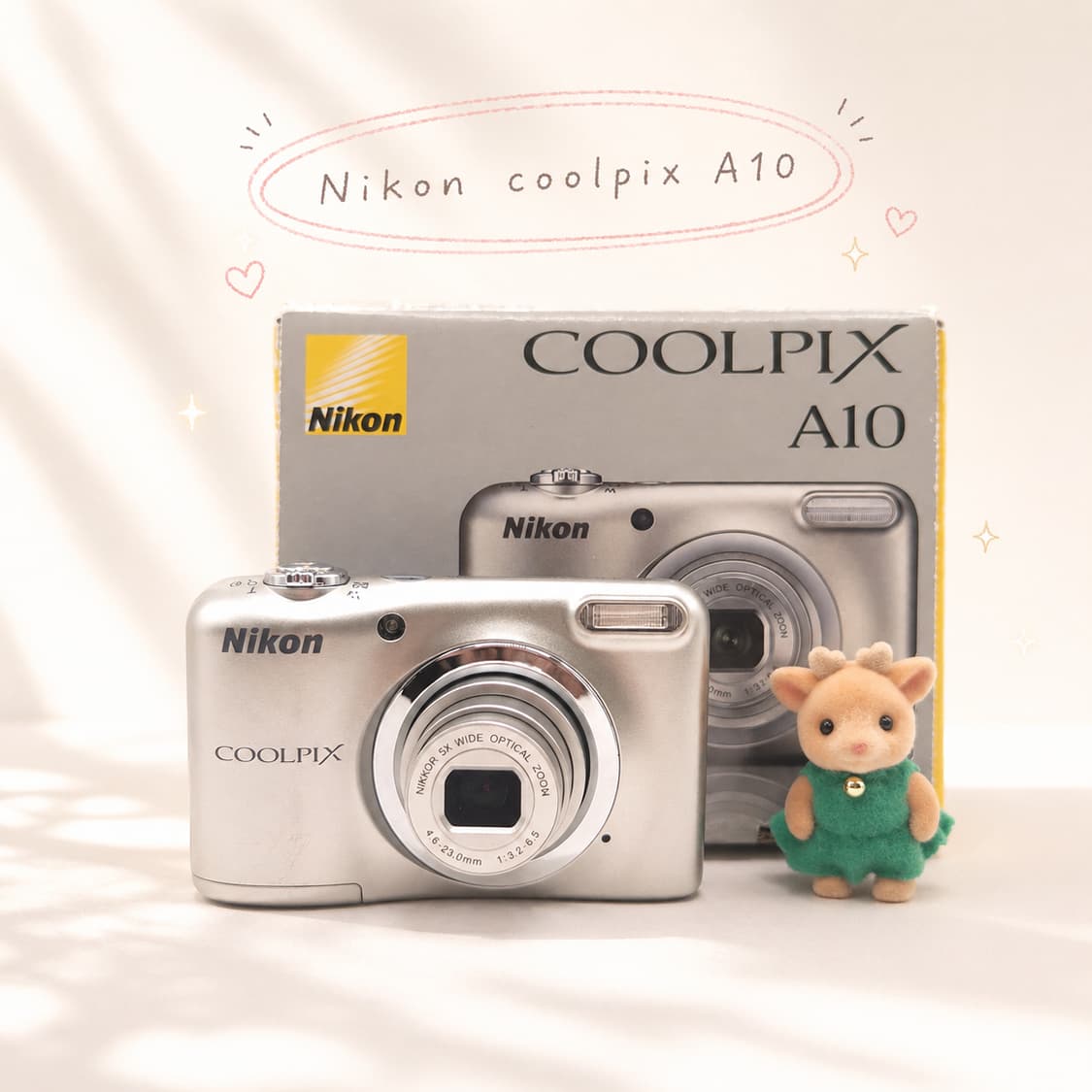 니콘 쿨픽스 A10 실버 ✨ 깔끔한 결과물 입문용 디카 💕 상품이미지1