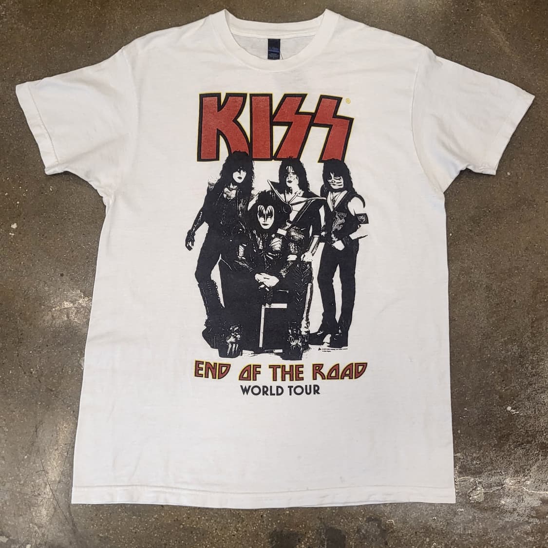 KISS 엔드 오브 더 로드 월드 투어 반팔 티셔츠 상품이미지1