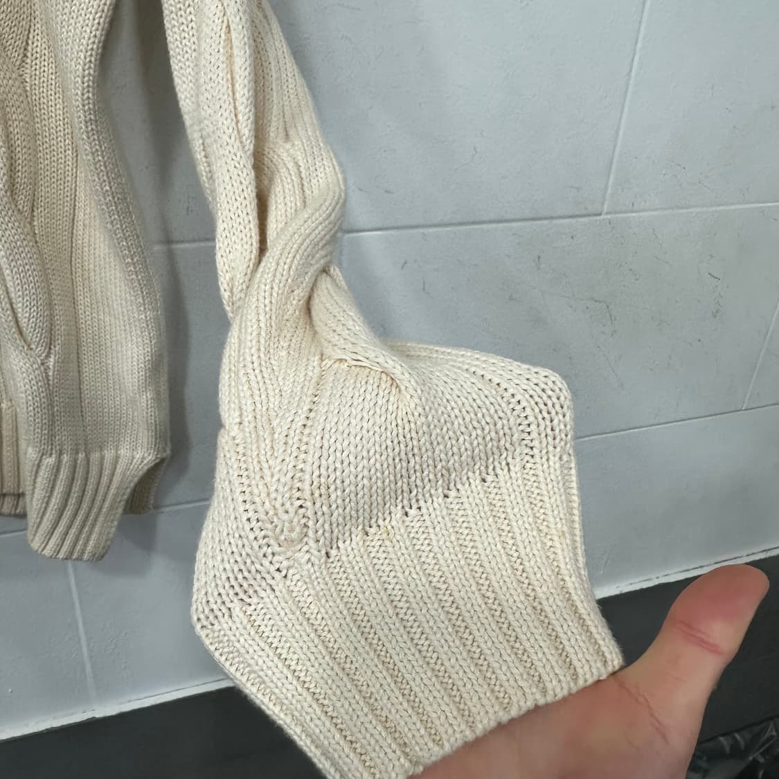 폴로 랄프로렌 꽈배기 니트 상품이미지5