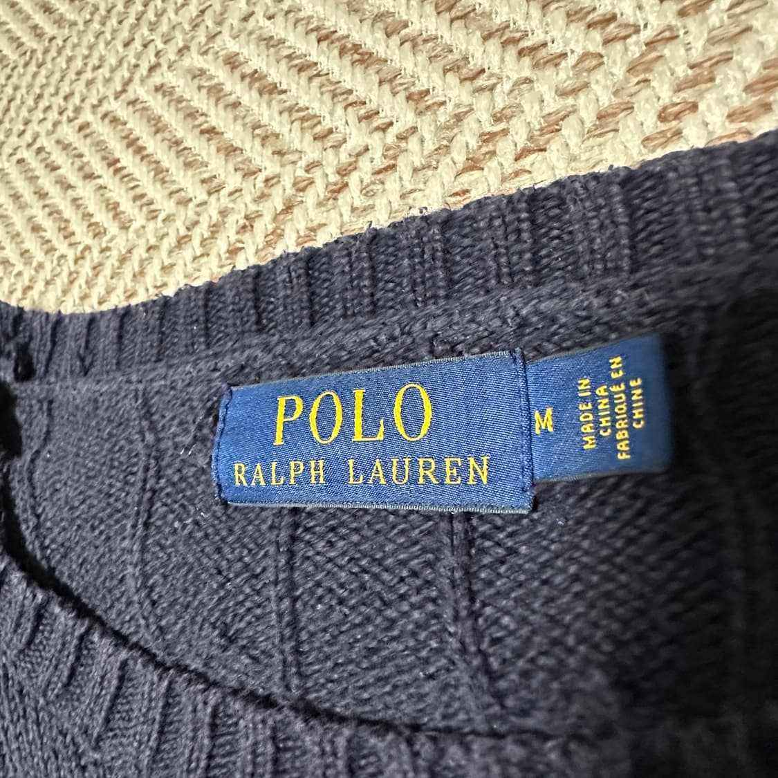 POLO RALPH LAUREN knit sweater navy 상품이미지4