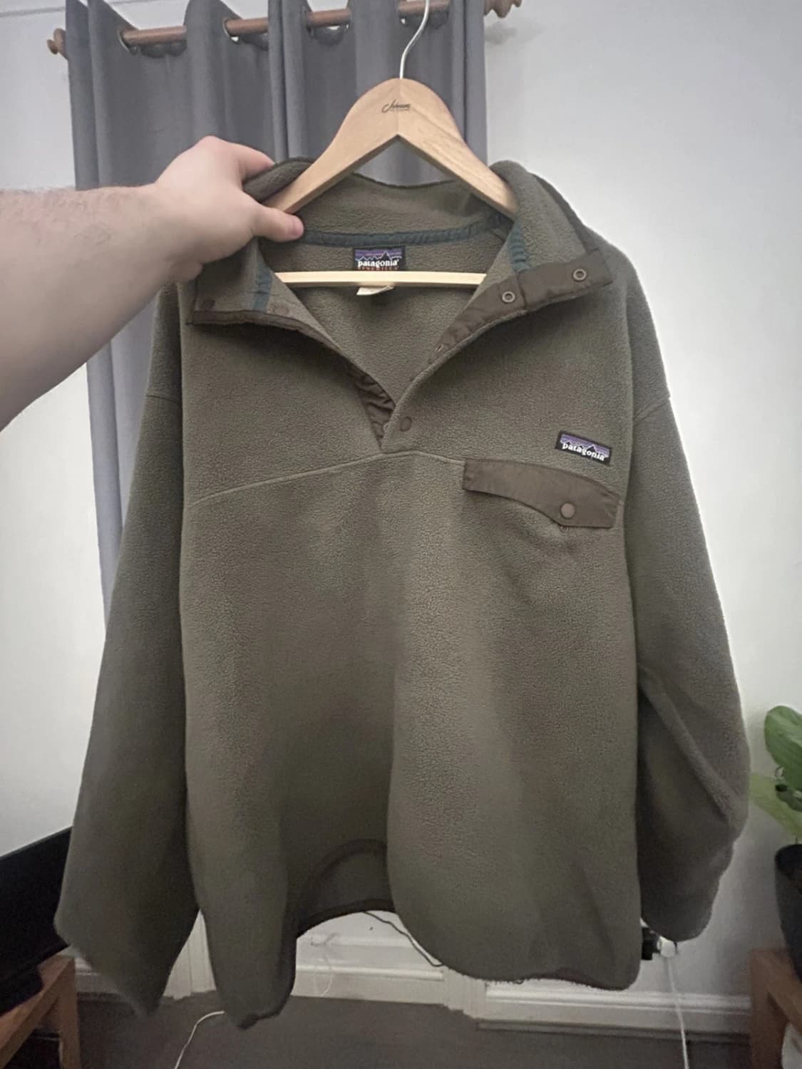 L 빈티지 90S 프르투칼메이드 파타고니아 신칠라 올리브 상품이미지2