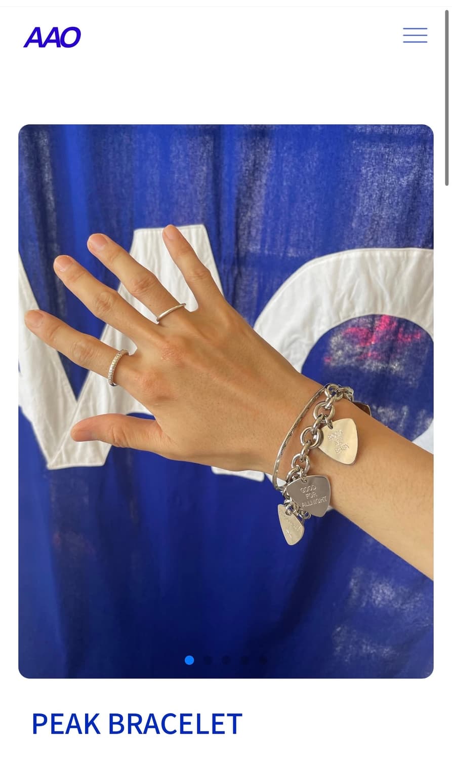 히스테릭 글래머 팔찌 상품이미지1