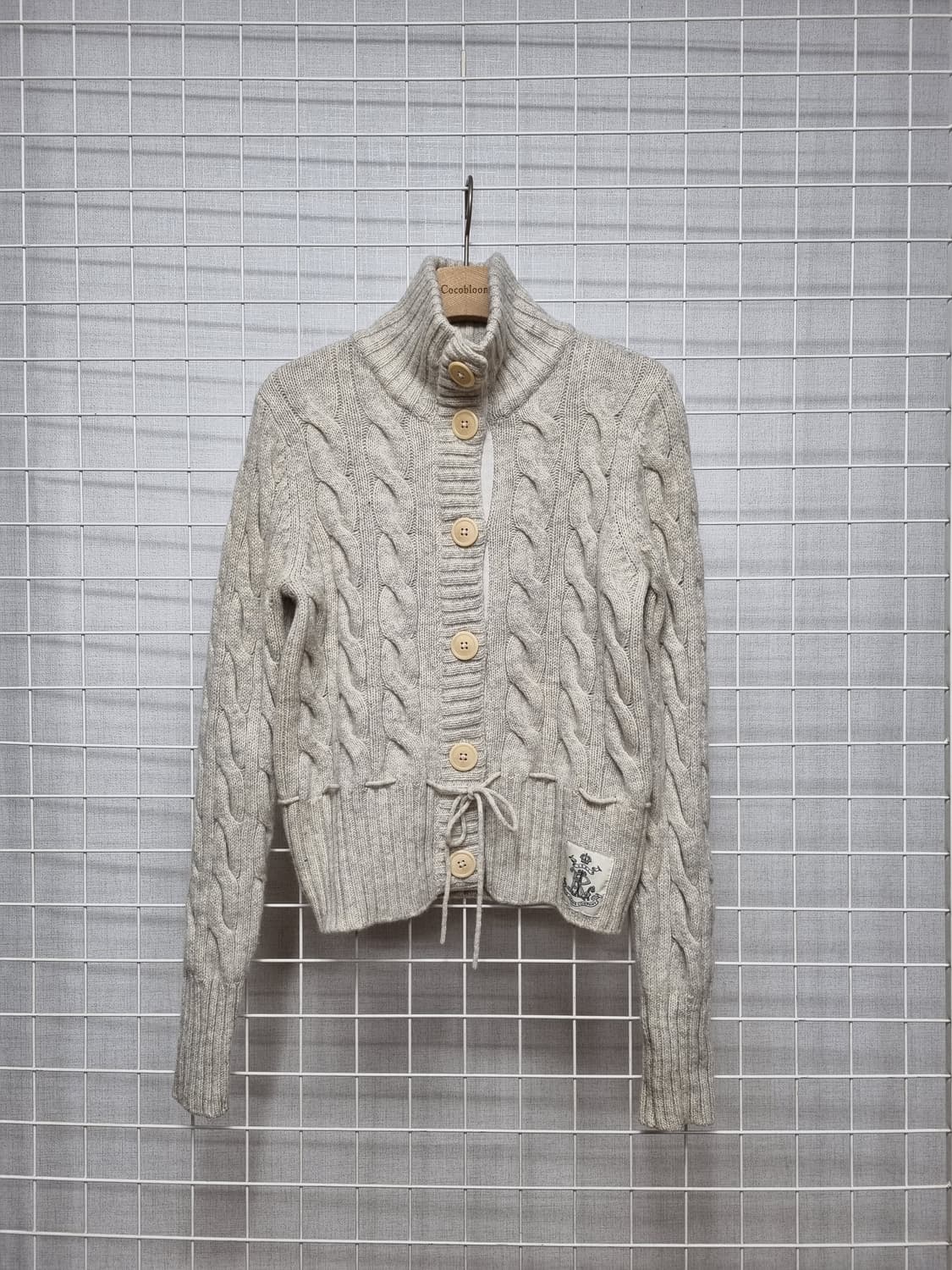 폴로진스 니트집업 (실사이즈확인) 상품이미지1