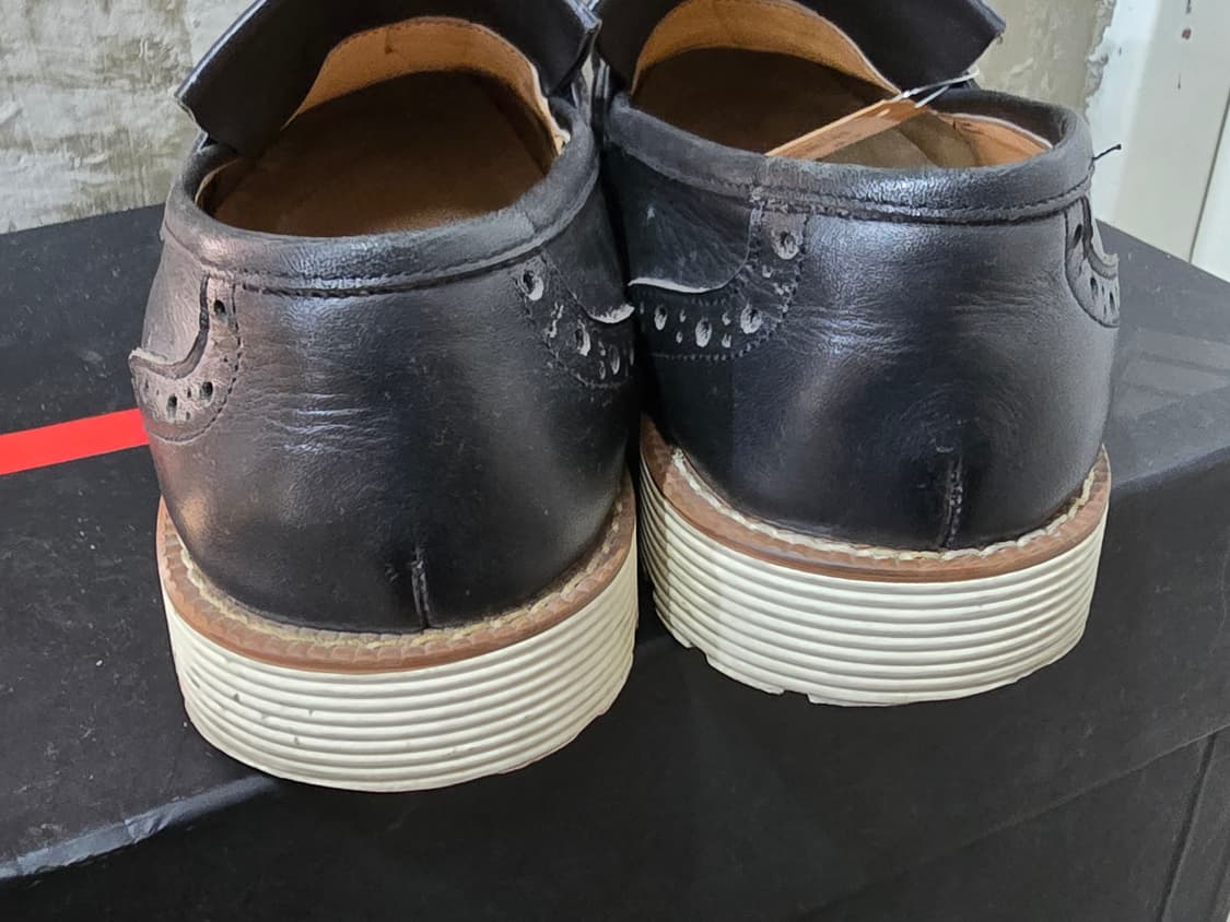블랙 남성구두 250 상품이미지3