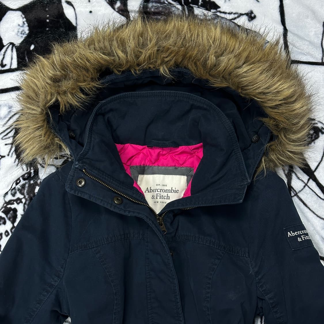 희귀매물)아베크롬비 울프죠 야상 상품이미지4