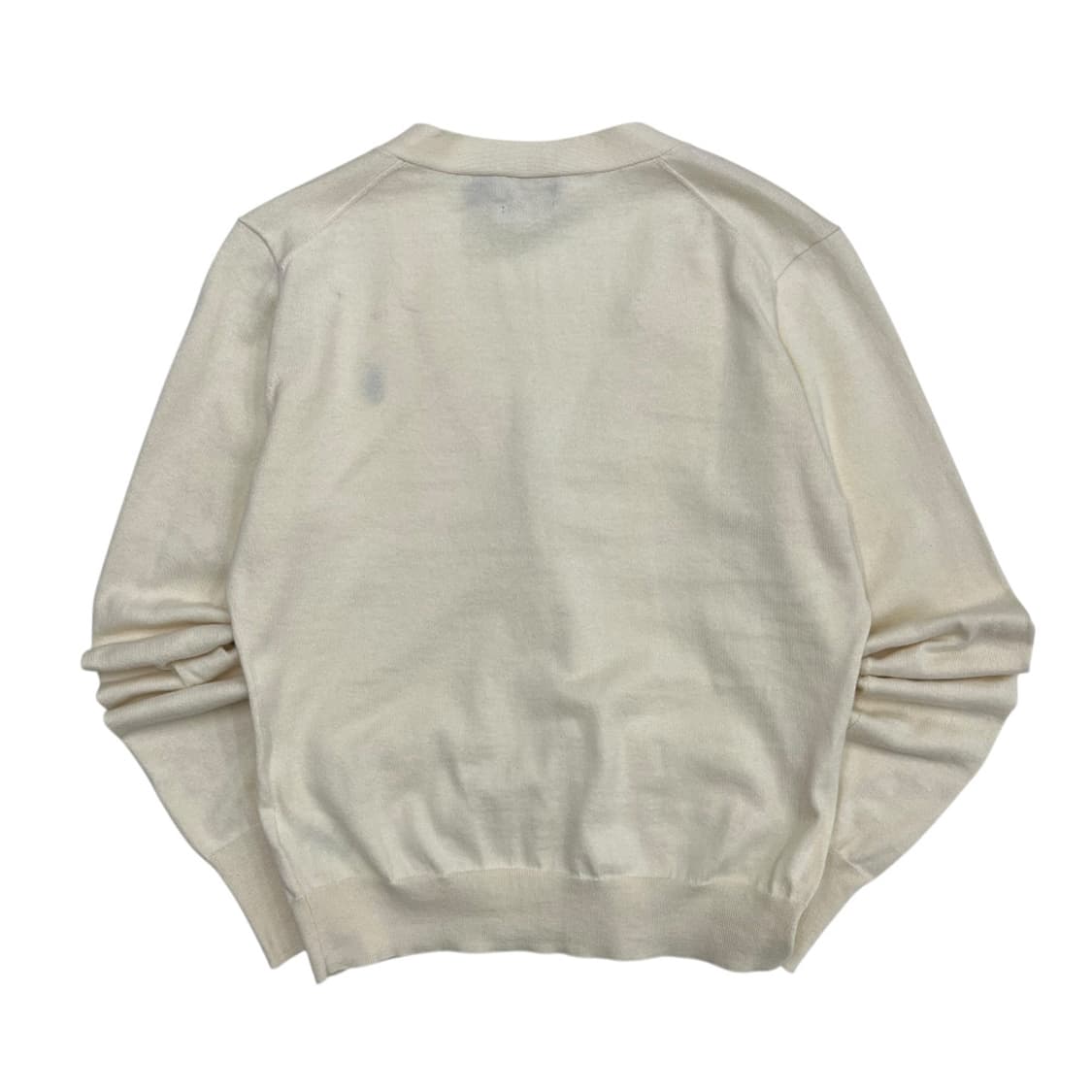 폴로 랄프로렌 딱붙핏 네이비포니 아이보리 가디건 XS 상품이미지3