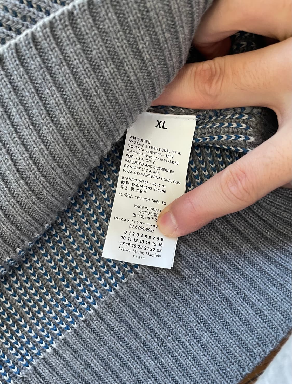 마르지엘라 니트 상품이미지4