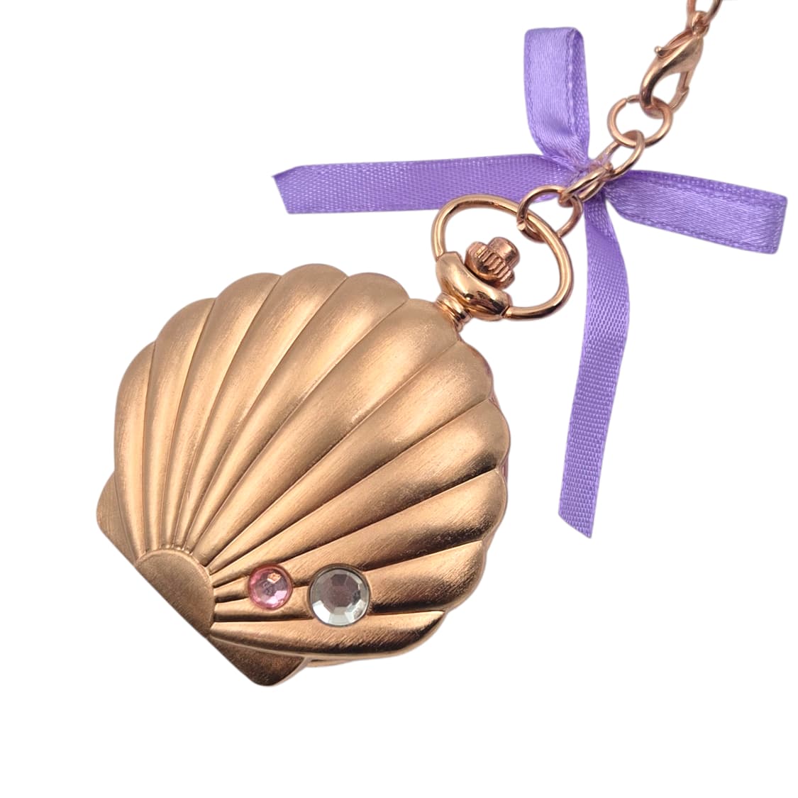 00s 스위머 로즈 골드 대왕 조개 시계 목걸이 상품이미지4