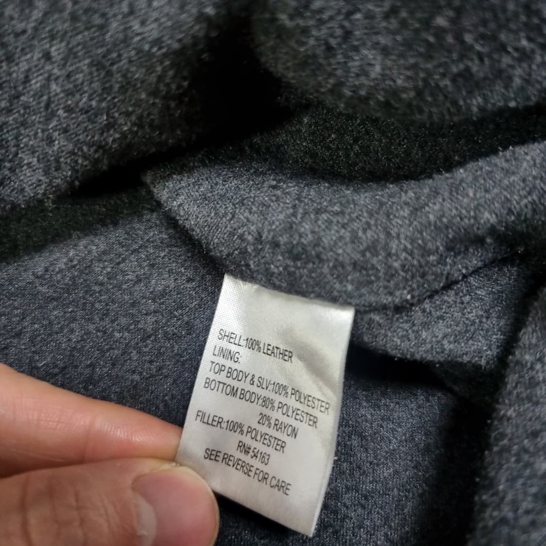 캘빈클라인 레더 카코트 상품이미지7