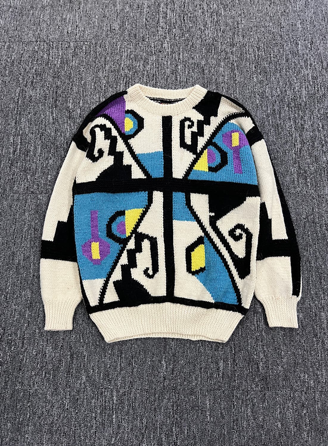 알파카 100% 빈티지 니트  상품이미지1