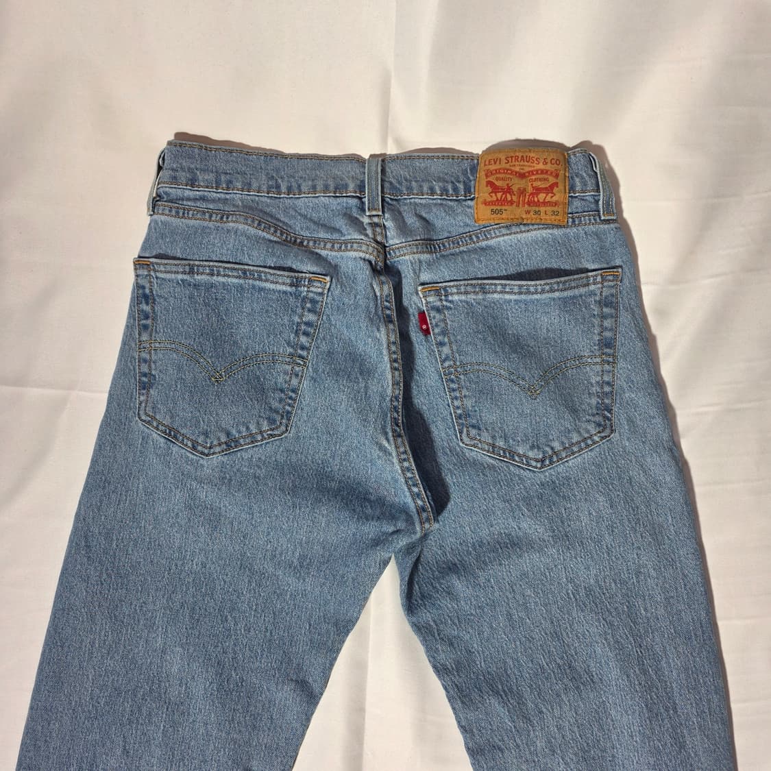 [W30L32]리바이스 505 데님 팬츠(COOL 원단) 상품이미지8