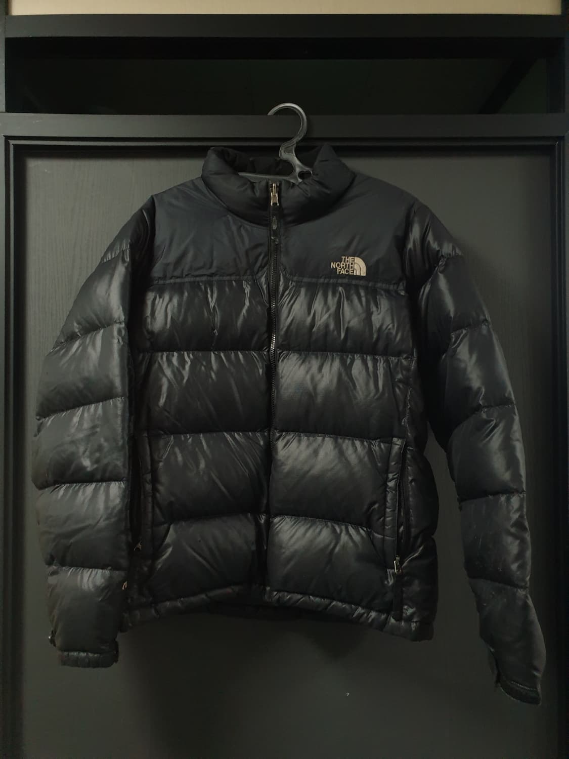 노스페이스 눕시 구스패딩 90사이즈 95-100실사이즈 팝니다 상품이미지1