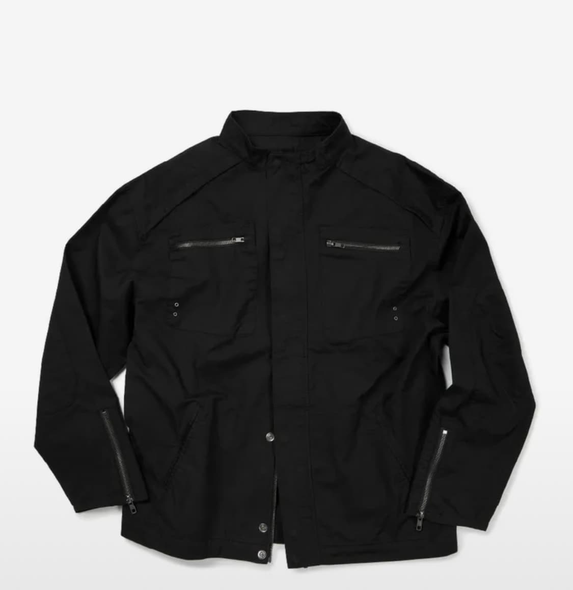 Etce ZIPPER POCKET MIL JACKET (BLACK) 상품이미지1