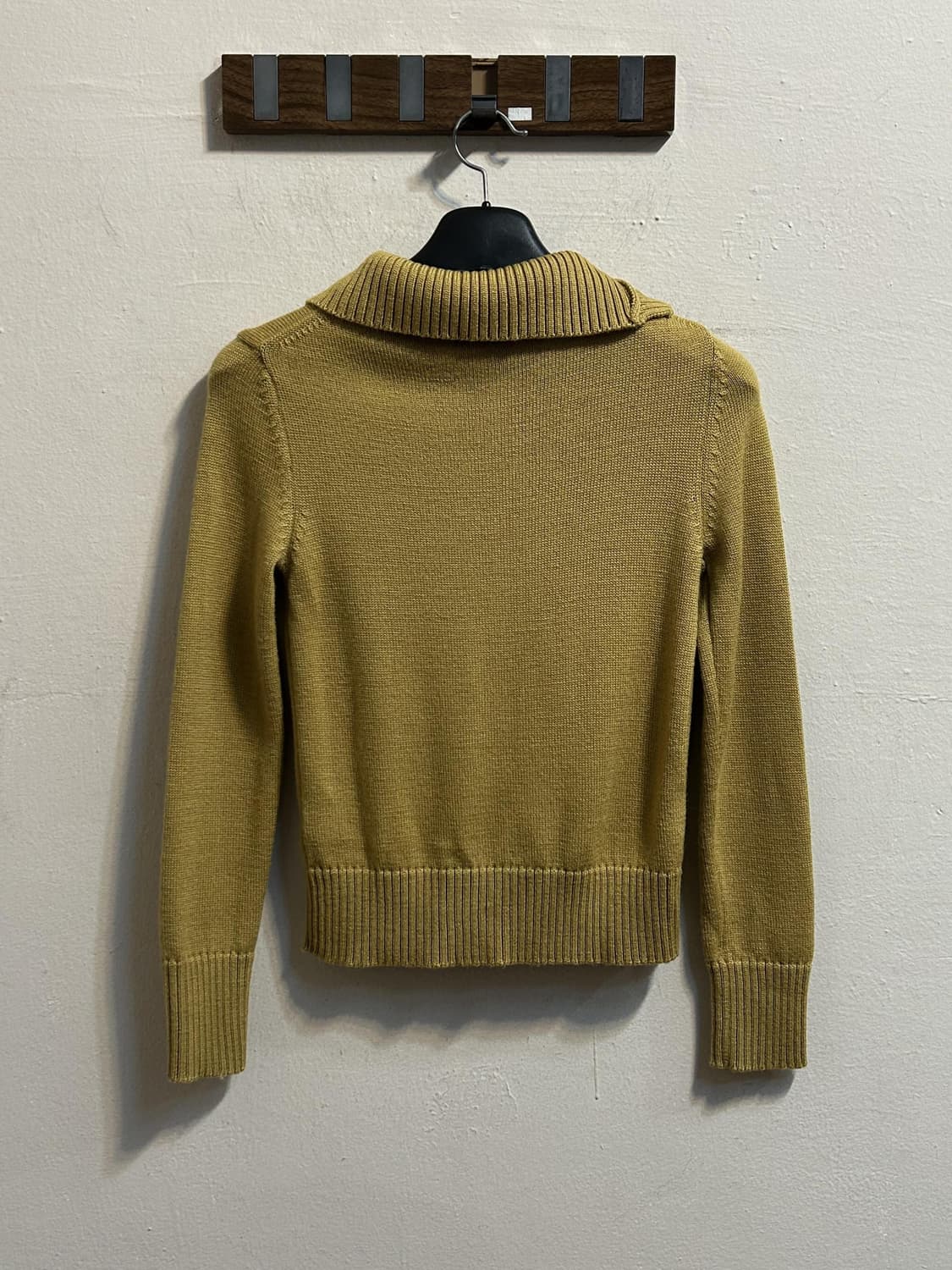 MCM 비대칭 버튼 하이넥 가디건 상품이미지6