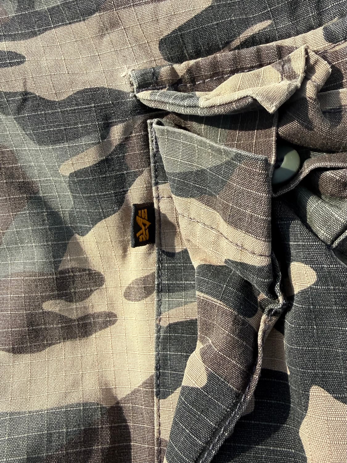 AlphaIndustries 알파인더스트리 우드랜드 립스탑 카모 카고팬츠 상품이미지5
