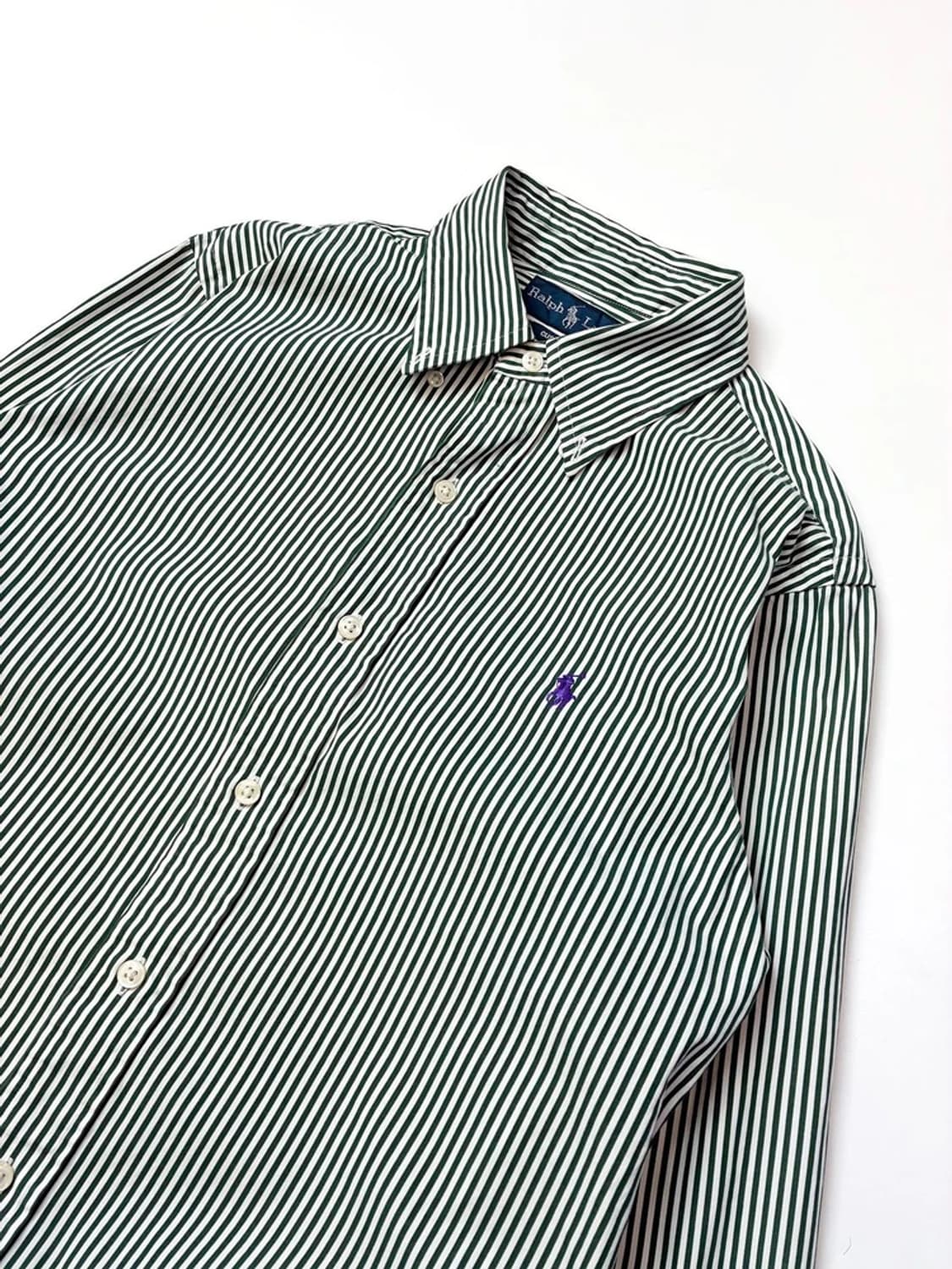 폴로 랄프로렌 00s 커스텀핏 스트라이프 셔츠 PN5293 상품이미지2