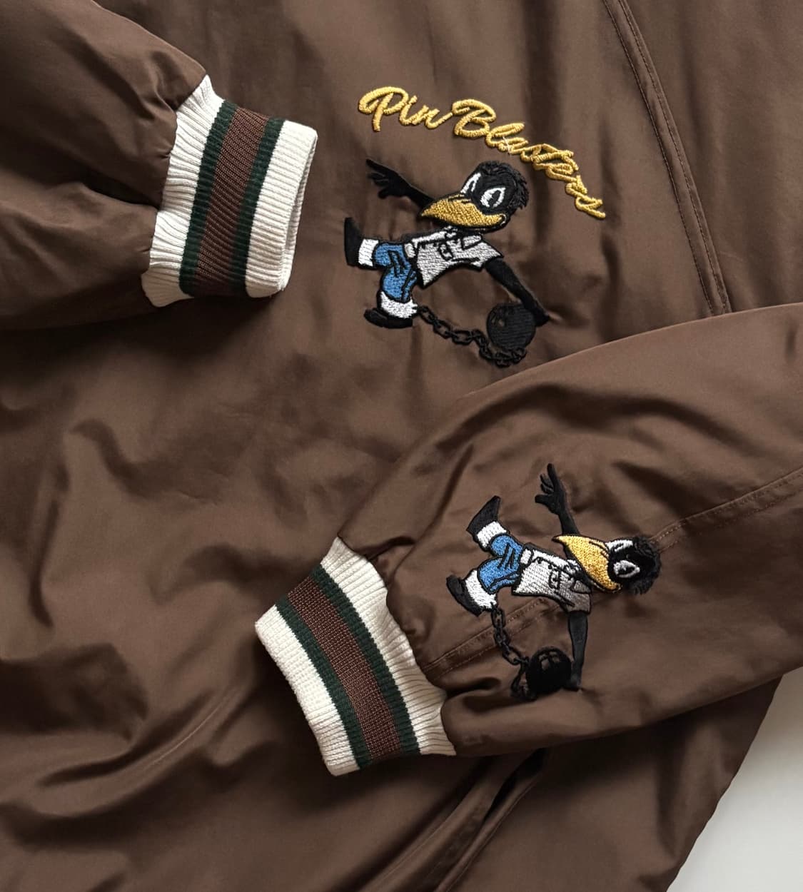 Locker Room 빈티지 브라운 웜업 상품이미지3