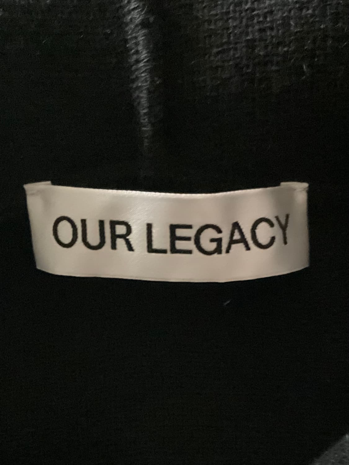 아워레가시 풀 집업 후드 블랙 44 상품이미지5