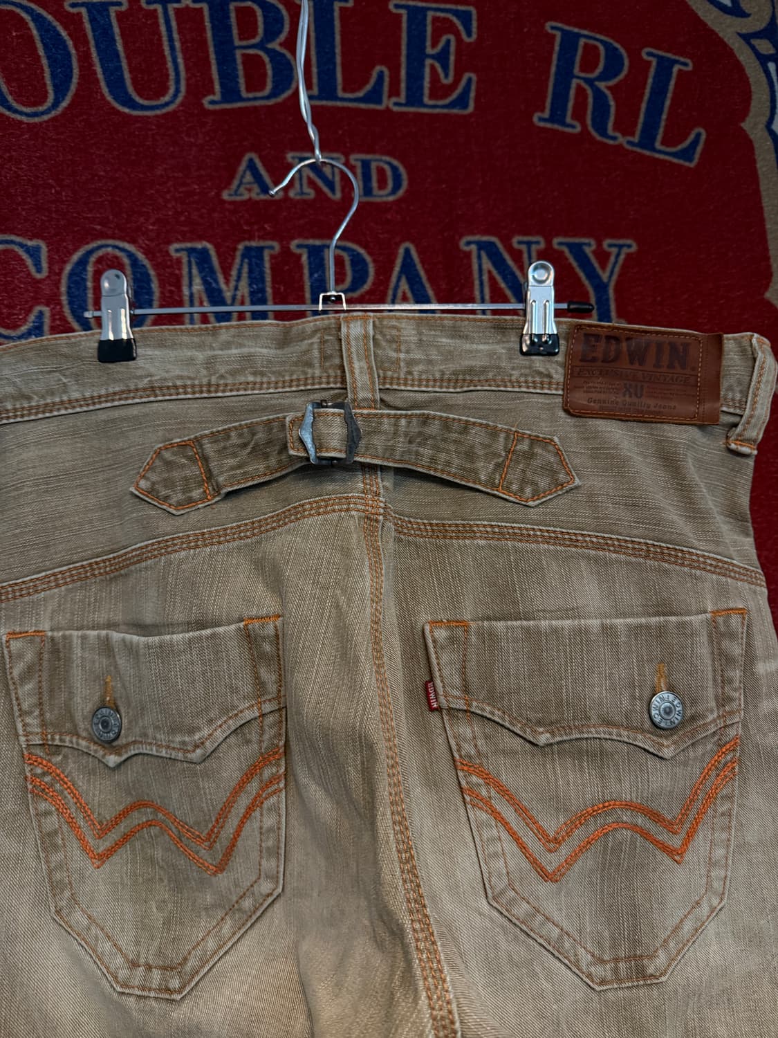 EDWIN 411XVS 신치백 데님 팬츠 36 상품이미지6