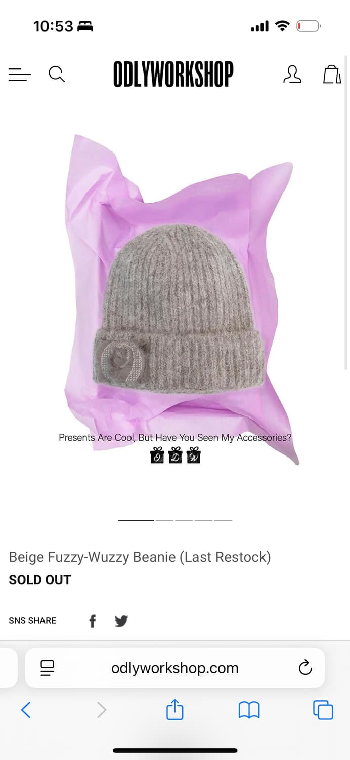 Odlyworkshop beanie  상품이미지1