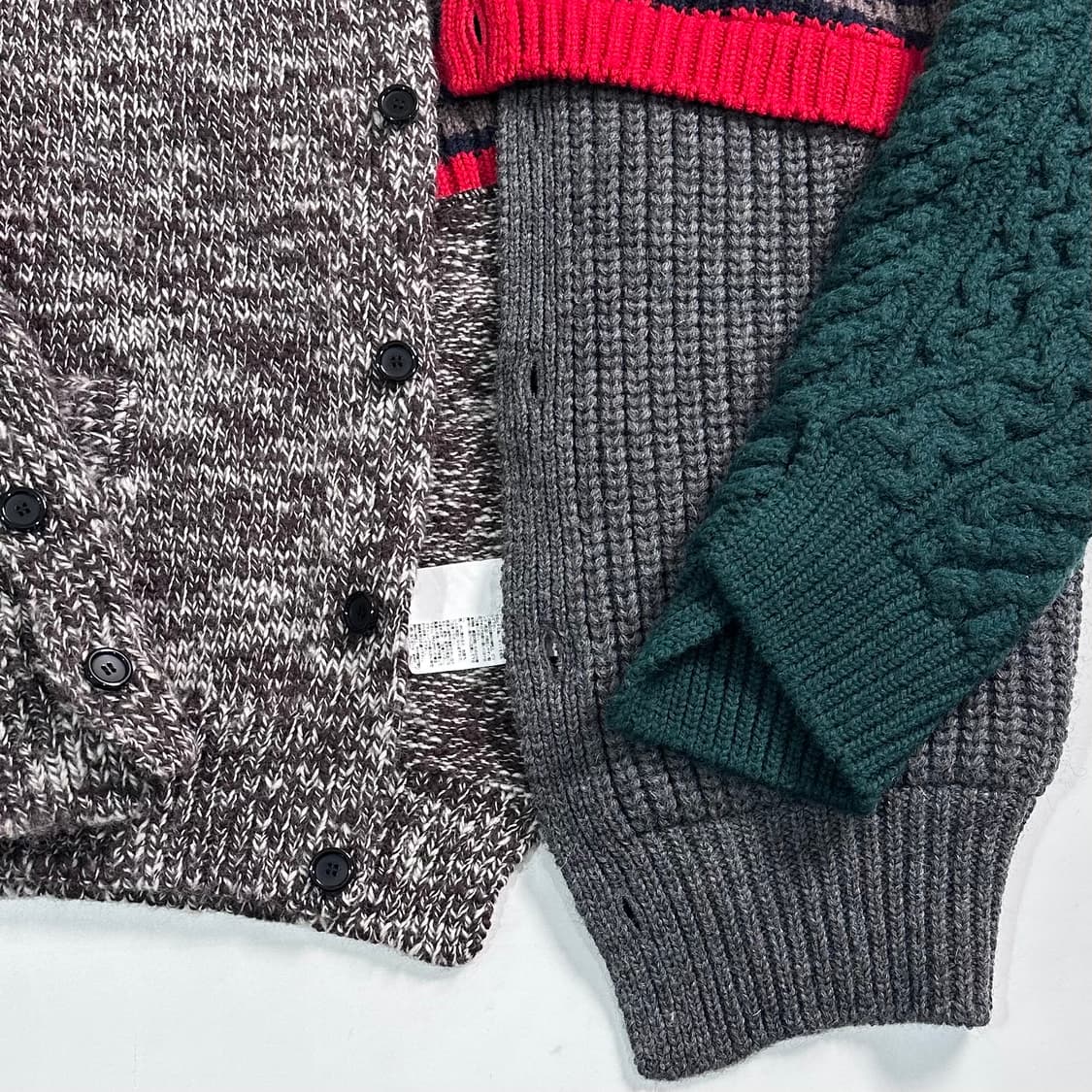 Kolor 컬러 울 언발란스 가디건   상품이미지3