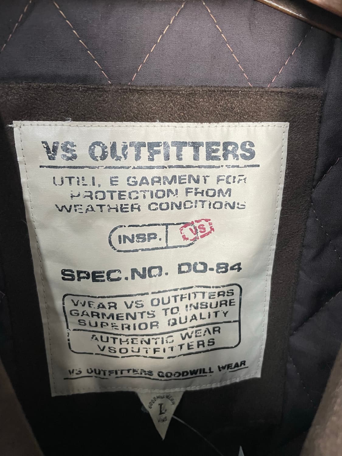 VS 빈티지 스웨이드 브라운 자켓 H2241 상품이미지7